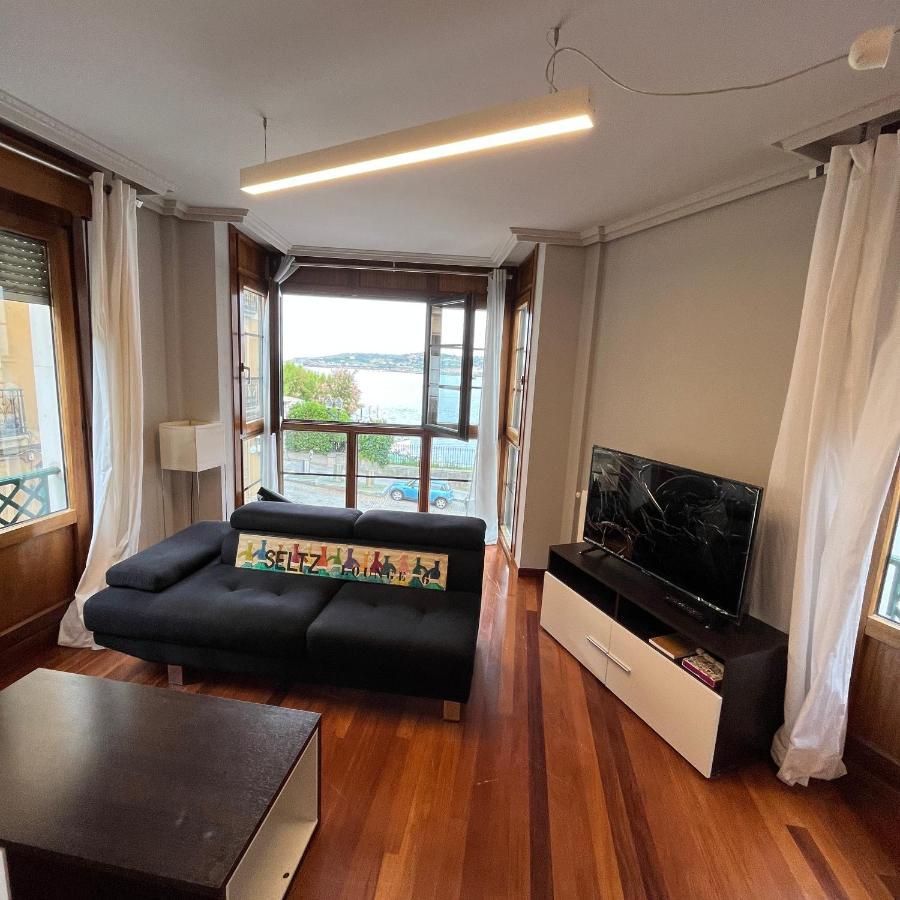 Апартаменты Friendly Vistas Mar Apart 3H Y Garaje Хихон Экстерьер фото