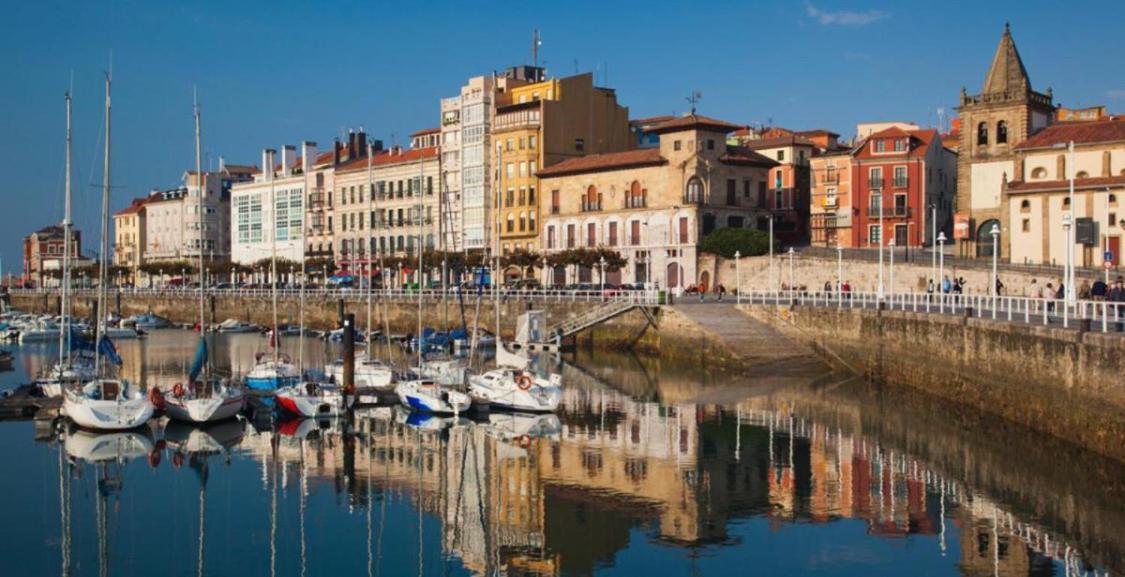 Апартаменты Friendly Vistas Mar Apart 3H Y Garaje Хихон Экстерьер фото